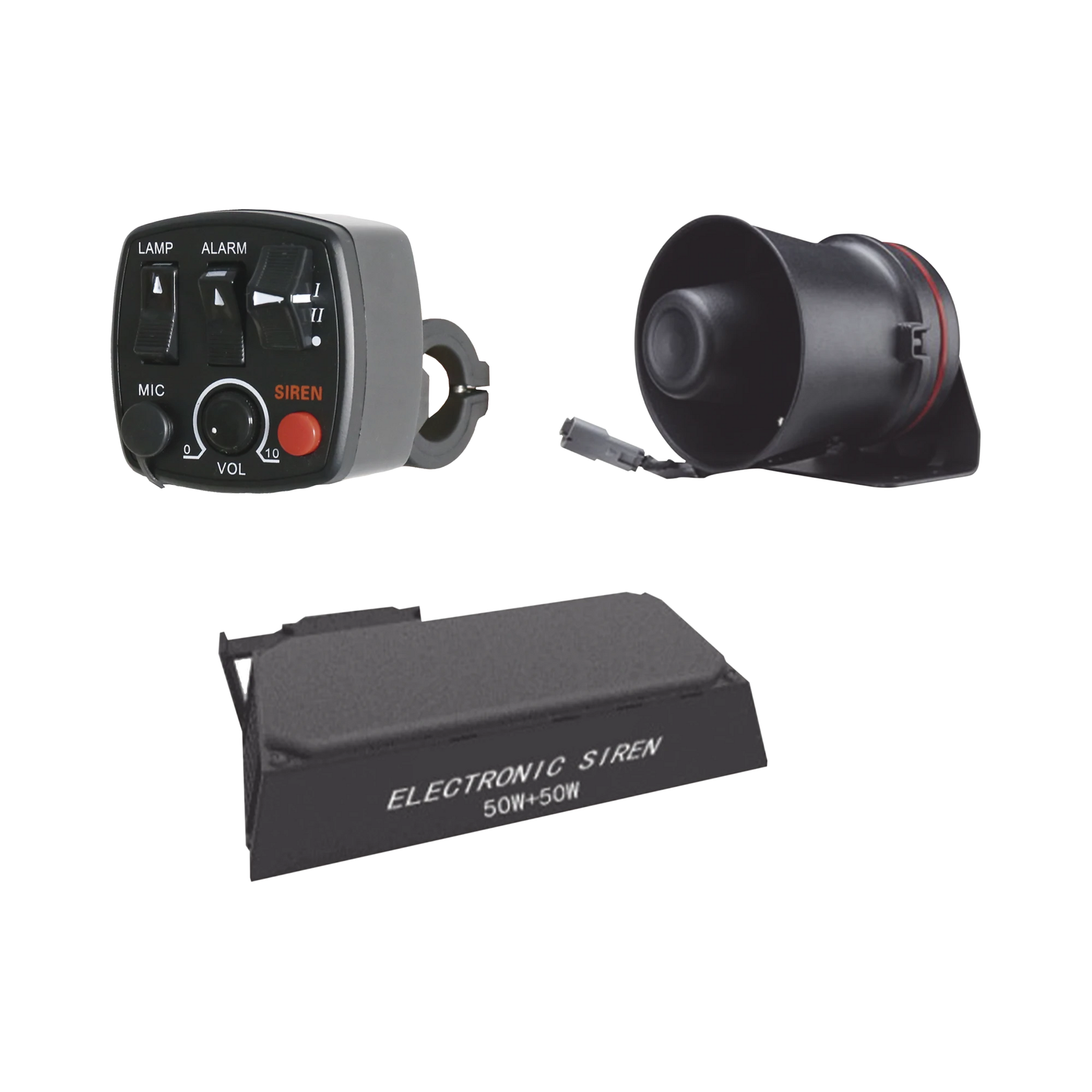 KIT PARA MOTOCICLETA EPCOM INDUSTRIAL, SIRENA/ BOCINA 100 WATT Y CONTROLADOR-Sirenas / Bocinas / Controladores-EPCOM INDUSTRIAL SIGNALING-Bsai Seguridad & Controles