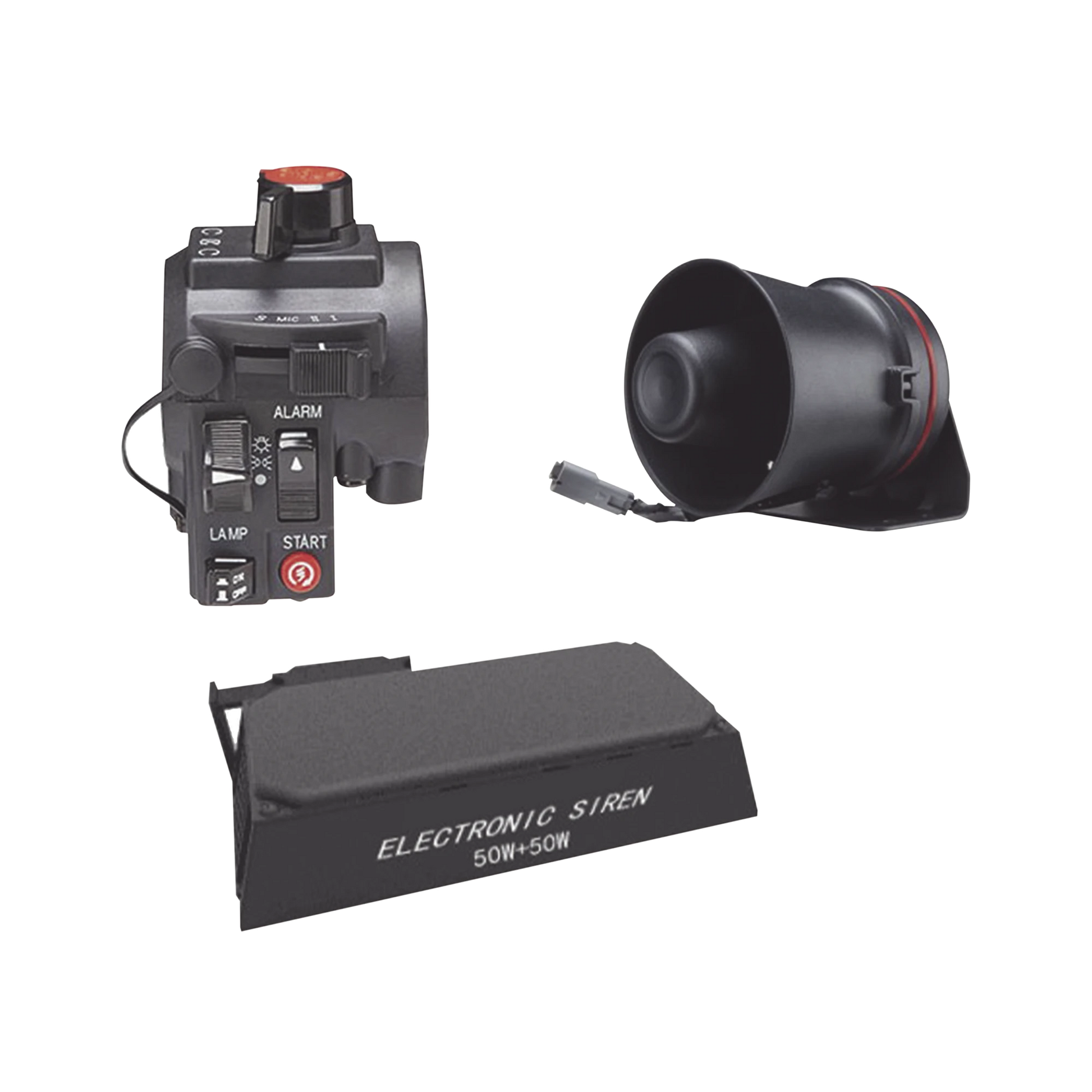 KIT PARA MOTOCICLETA EPCOM INDUSTRIAL, SIRENA/BOCINA DE 100 WATT Y CONTROLADOR-Sirenas / Bocinas / Controladores-EPCOM INDUSTRIAL SIGNALING-Bsai Seguridad & Controles