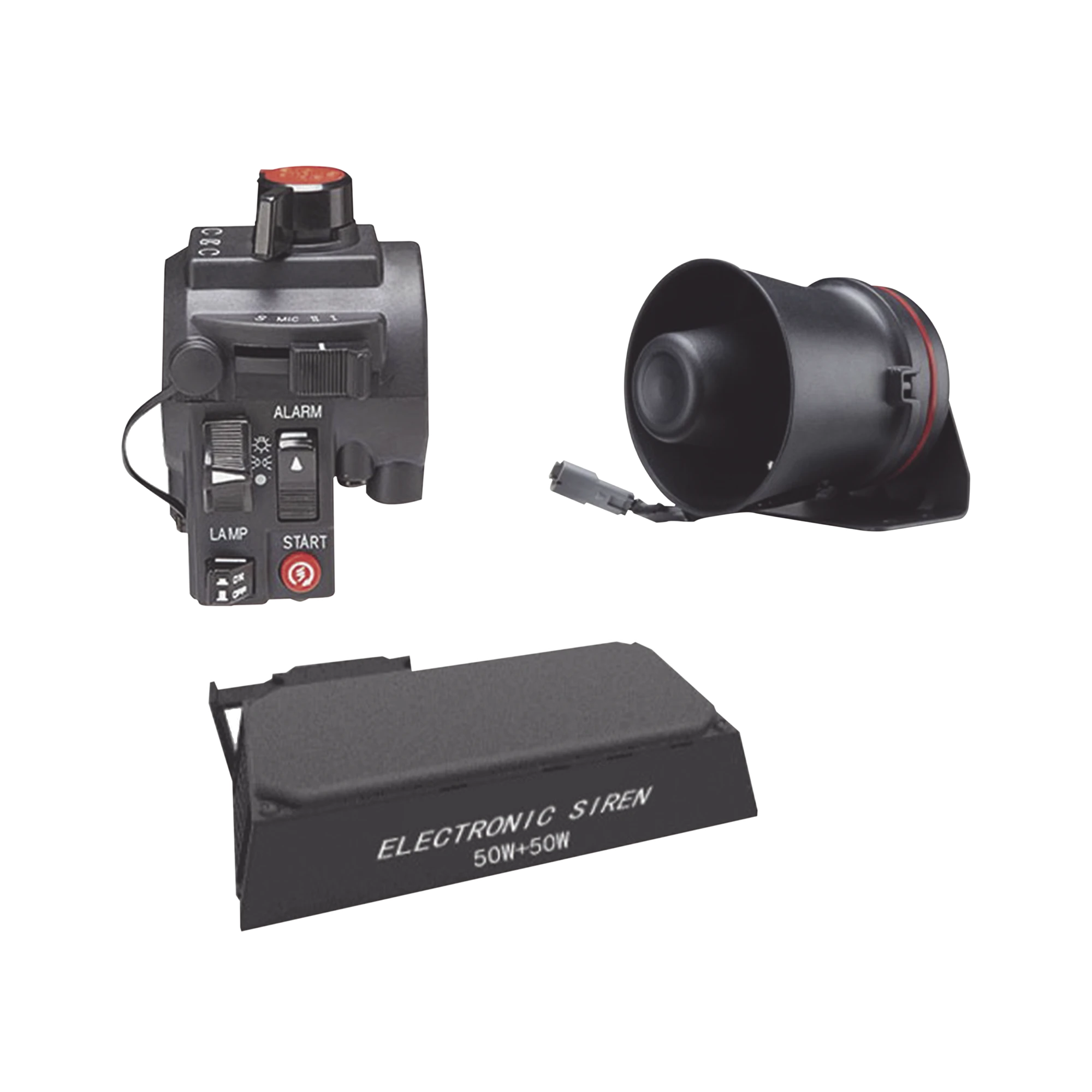 KIT PARA MOTOCICLETA EPCOM INDUSTRIAL, SIRENA/BOCINA DE 100 WATT Y CONTROLADOR-Sirenas / Bocinas / Controladores-EPCOM INDUSTRIAL SIGNALING-Bsai Seguridad & Controles