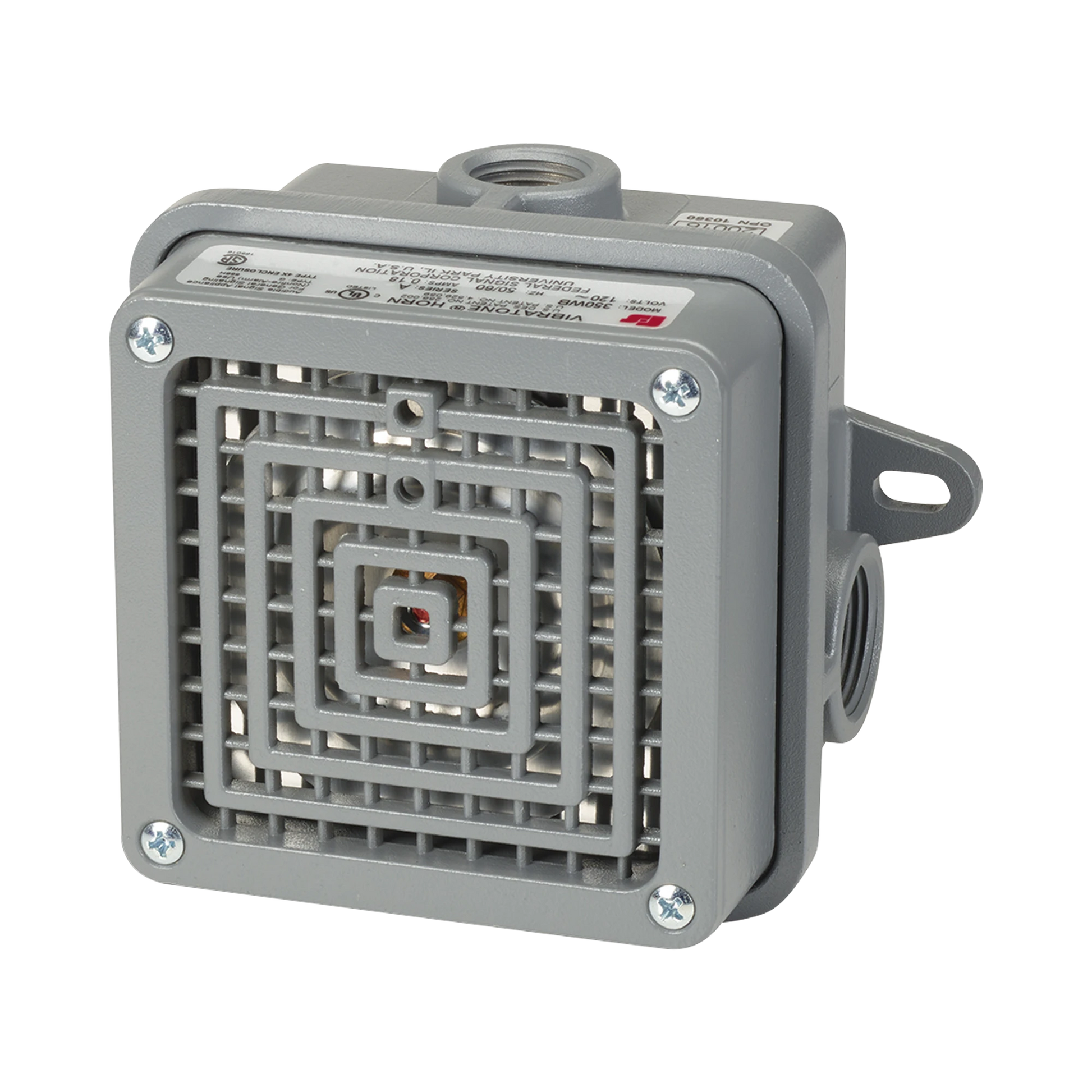BOCINA VIBRATONE PARA EXTERIOR, 120VCA, GRIS-Sirenas / Bocinas / Controladores-FEDERAL SIGNAL INDUSTRIAL-Bsai Seguridad & Controles
