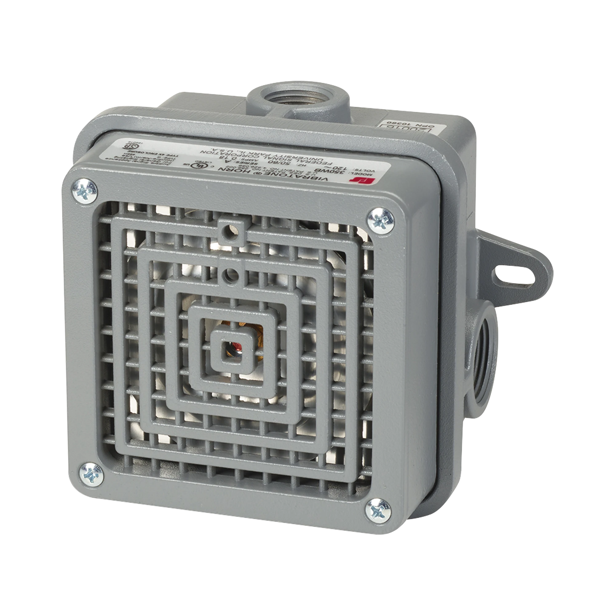 BOCINA VIBRATONE PARA EXTERIOR, 120VCA, GRIS-Sirenas / Bocinas / Controladores-FEDERAL SIGNAL INDUSTRIAL-Bsai Seguridad & Controles
