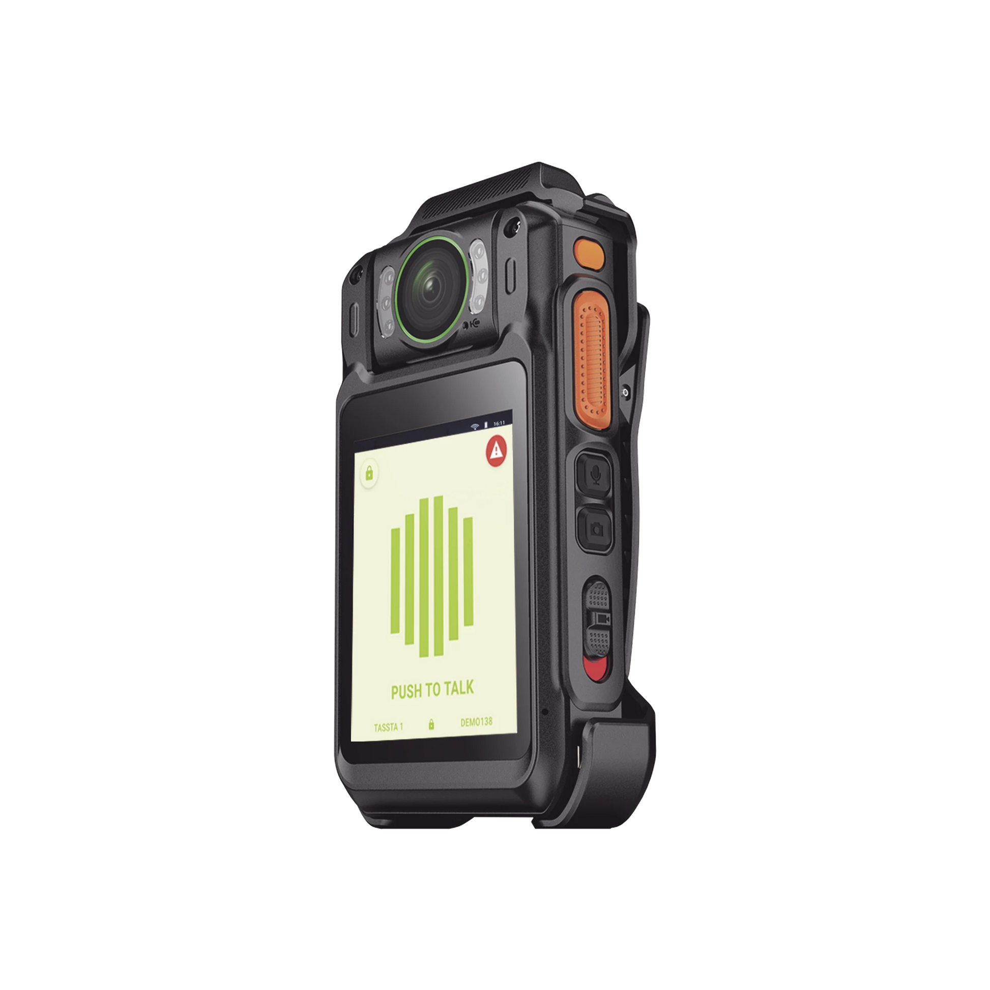 BODY CAM T8 CON SERVICIO DE RADIO TASSTA SMART 1 AÑO-Radios LTE-TASSTA-Bsai Seguridad & Controles
