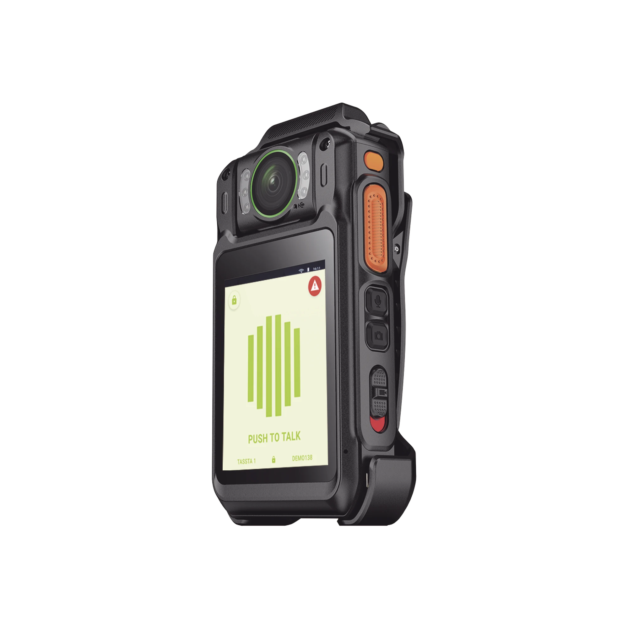 BODY CAM T8 CON SERVICIO DE RADIO TASSTA SMART 1 AÑO-Radios LTE-TASSTA-Bsai Seguridad & Controles