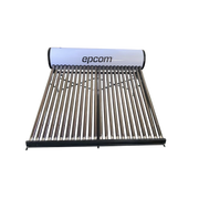 BÓILER SOLAR DE 240L, BAJA PRESIÓN CON 24 TUBOS DE VACÍO DE MAYOR RESISTENCIA Y TERMOTANQUE INOXIDABLE DE GRADO ALIMENTICIO 240 L RESISTENTES A GRANIZO DE HASTA 25 MM/ L, INCLUYE ANODO DE MAGNESIO-Climatización / Refrigeración-EPCOM-STELPWH240-Bsai Seguridad & Controles