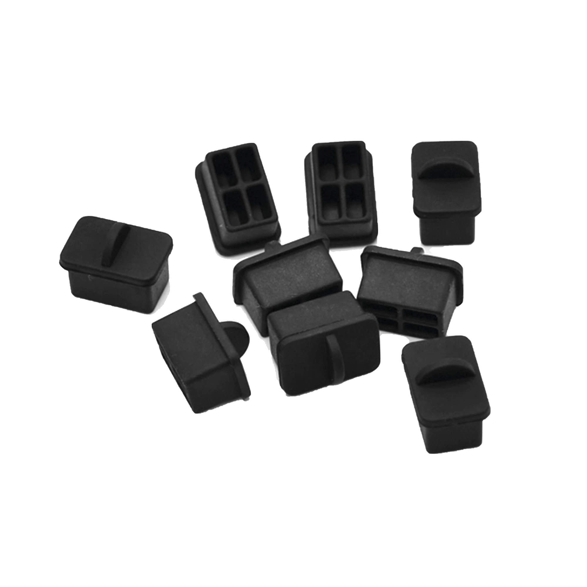 BOLSA CON 25 PIEZAS DE PROTECTORES ANTI-POLVO PARA PUERTO SFP, COLOR NEGRO-Herramientas-LINKEDPRO BY EPCOM-Bsai Seguridad & Controles