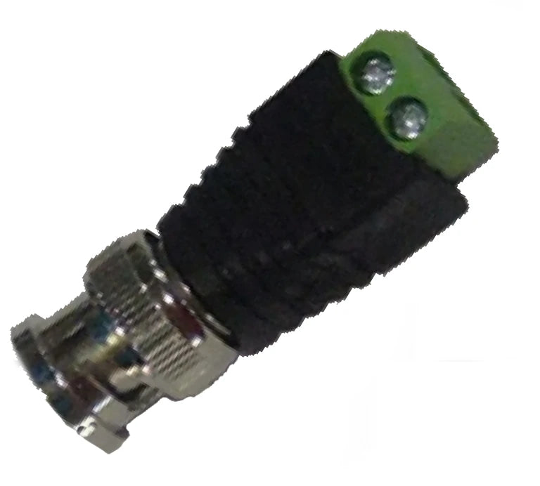 BOLSA DE 10 CONECTORES BNC MACHO CON TERMINALES TIPO TORNILLO-Conectores de Video-SAXXON-Bsai Seguridad & Controles