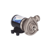 BOMBA CENTRIFUGA CYCLONE DE BAJA PRESIÓN A 12 VCD, CAUDAL DE HASTA 29 GPM, PRESIÓN MÁXIMA DE 8.7 PSI, EN ACERO INOXIDABLE.-Soluciones Marinas-JABSCO-Bsai Seguridad & Controles