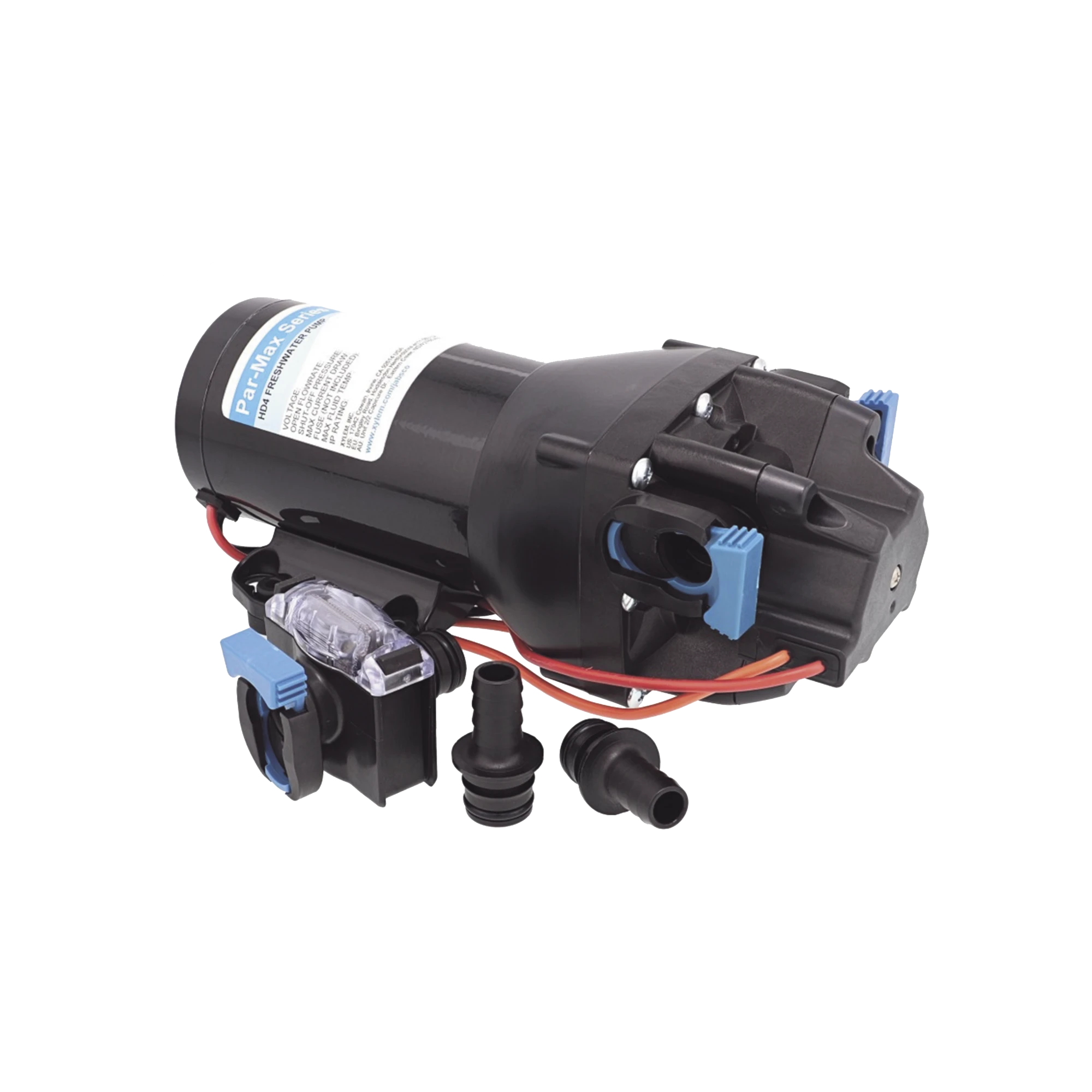 BOMBA CONTROLADA POR PRESIÓN PAR MAX HD 4' A 12 VCA, ALTA PRESIÓN 40 PSI 15 LPM / 4 GPM-Soluciones Marinas-JABSCO-Bsai Seguridad & Controles