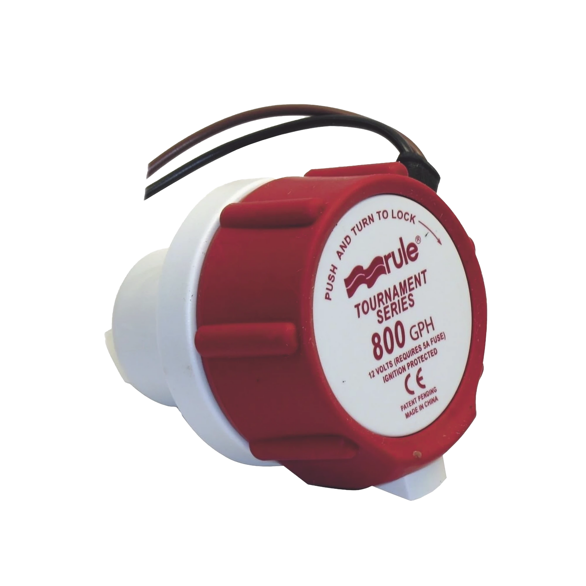 BOMBA DE REEMPLAZO PARA SERIE TOURNAMENT DE 800 GALONES POR HORA, A 12 VOLTS DE CORRIENTE DIRECTA.-Soluciones Marinas-RULE-Bsai Seguridad & Controles