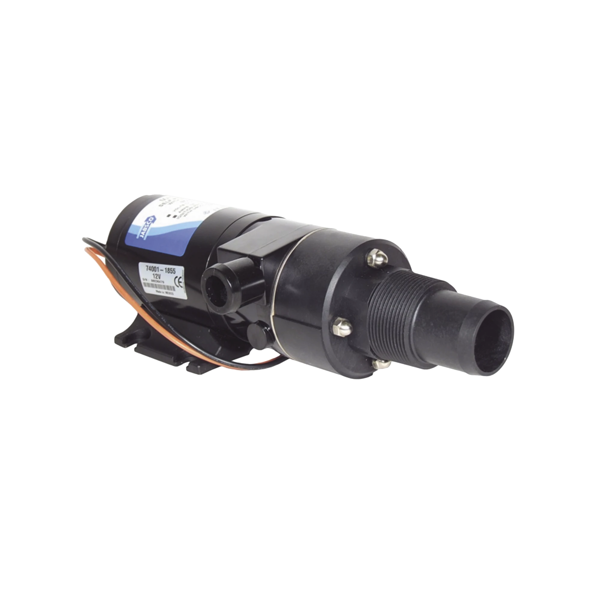 BOMBA MACERADORA DE 12 VCD PARA MANGUERA DE ENTRADA CON ORIFICIO DE 38 MM (1½”), MANGUERA DE DESCARGA CON ORIFICIO DE 25 MM (1”)-Soluciones Marinas-JABSCO-Bsai Seguridad & Controles