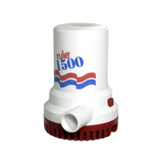 BOMBA SUMERGIBLE DE ACHIQUE DE 1500 GALONES POR HORA A 24 VOLTS DE CORRIENTE DIRECTA.-Soluciones Marinas-RULE-Bsai Seguridad & Controles