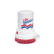 BOMBA SUMERGIBLE DE ACHIQUE DE 2000 GALONES POR HORA A 12 VOLTS DE CORRIENTE DIRECTA.-Soluciones Marinas-RULE-Bsai Seguridad & Controles