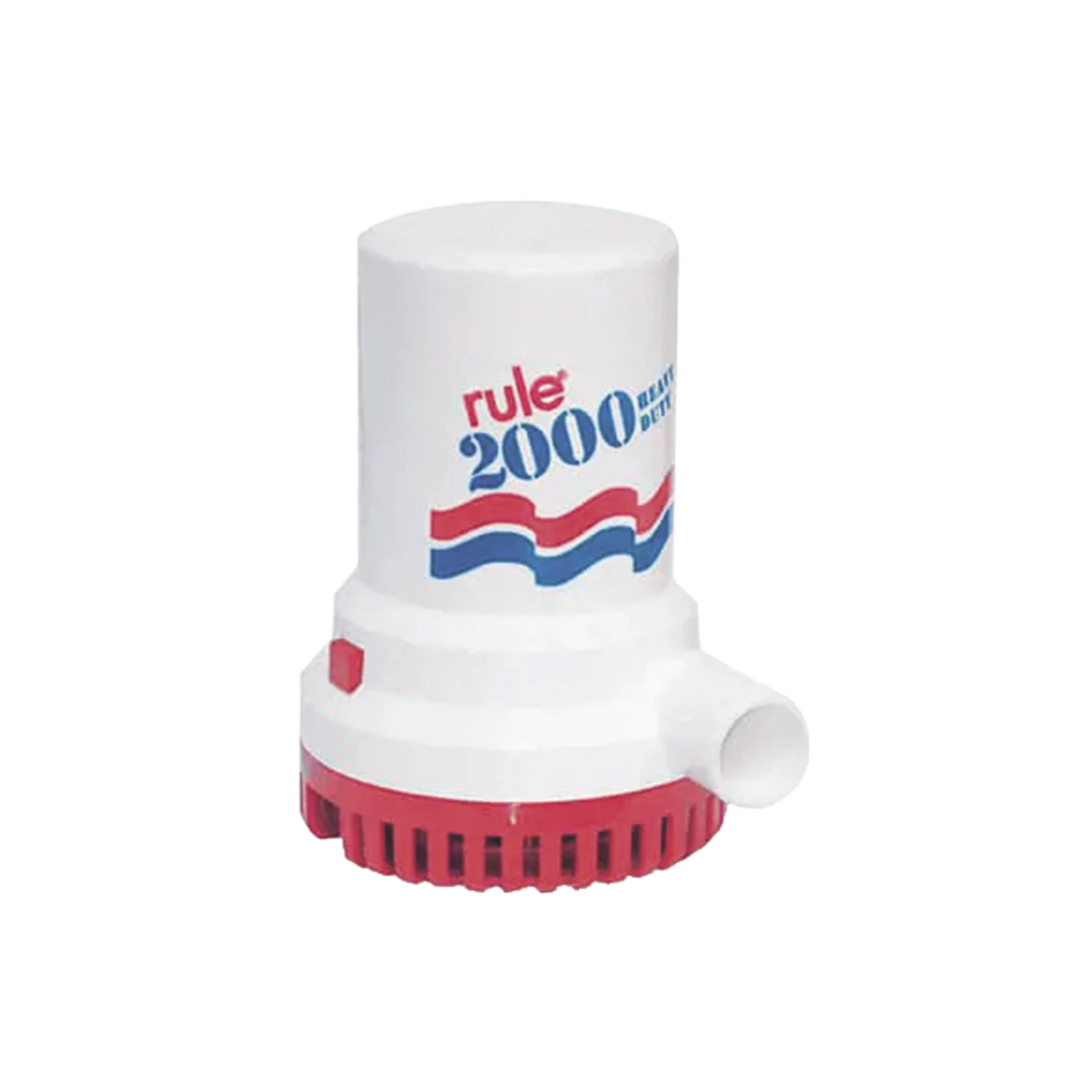 BOMBA SUMERGIBLE DE ACHIQUE DE 2000 GALONES POR HORA A 12 VOLTS DE CORRIENTE DIRECTA.-Soluciones Marinas-RULE-Bsai Seguridad & Controles