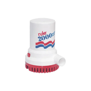 BOMBA SUMERGIBLE DE ACHIQUE DE 2000 GALONES POR HORA A 24 VOLTS DE CORRIENTE DIRECTA.-Soluciones Marinas-RULE-Bsai Seguridad & Controles