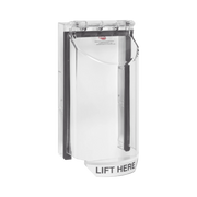 BOPPER STOPPER ® PARA CERRADURA SIN LLAVE - TRANSPARENTE TEXTO EN INGLES-Gabinetes y Carcasas-STI-Bsai Seguridad & Controles