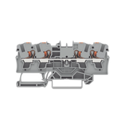 BORNA DE PASO PARA 4 CONDUCTORES; CON TECLA; 4 MM²; CON ORIFICIO DE PRUEBA; MARCAJE LATERAL Y CENTRAL; PARA CARRIL DIN 35 X 15 Y 35 X 7,5; PUSH-IN CAGE CLAMP®; 4,00 MM²; GRIS-Drones, Robots e Industrial-WAGO-2204-1401-Bsai Seguridad & Controles
