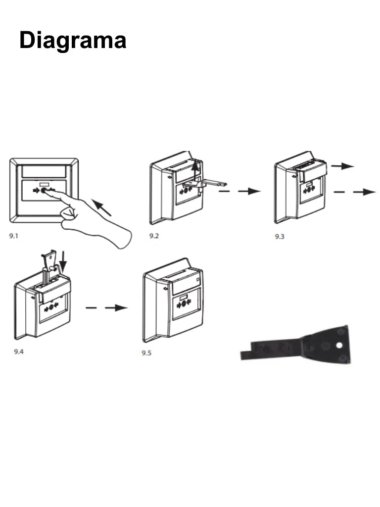 BOSCH F_FMCKEYRW - LLAVE DE PRUEBA-Estaciones Manuales-BOSCH-RBM109037-Bsai Seguridad & Controles