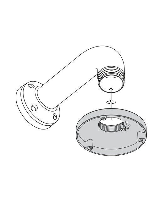 BOSCH V_NDA3082PIP - PLACA DE INTERFAZ COLGANTE, 123MM-Soporte y Montaje-BOSCH-RBM0430066-Bsai Seguridad & Controles