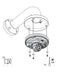 BOSCH V_NDA3082PIP - PLACA DE INTERFAZ COLGANTE, 123MM-Soporte y Montaje-BOSCH-RBM0430066-Bsai Seguridad & Controles