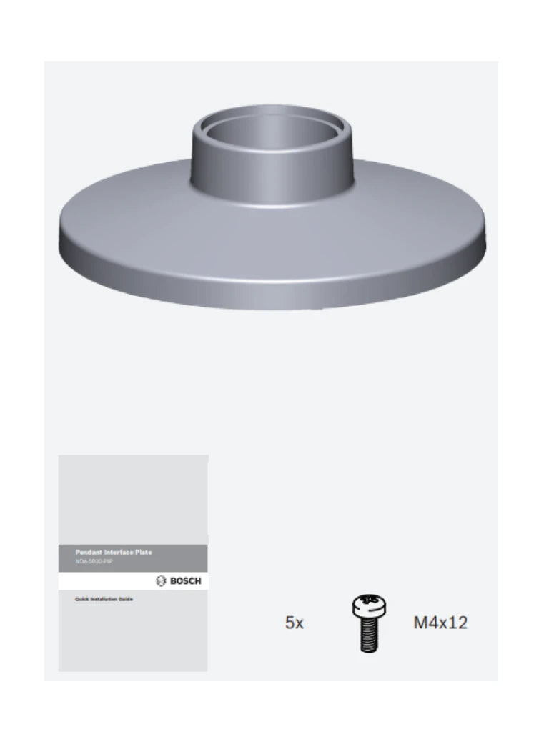 BOSCH V_NDA5030PIP - PLACA INTERFAZ COLGANTE PARA SERIES NDE 5000 Y 4000-Soporte y Montaje-BOSCH-Bsai Seguridad & Controles