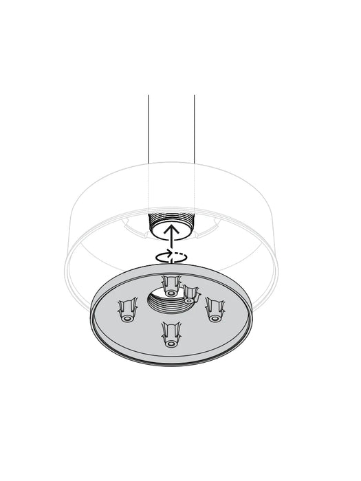 BOSCH V_NDA5080PIPW - PLACA DE INTERFAZ COLGANTE 148MM CON TAPA-Soporte y Montaje-BOSCH-RBM0430070-Bsai Seguridad & Controles