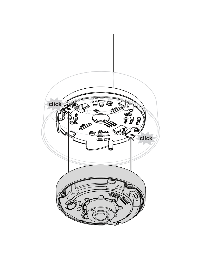 BOSCH V_NDA5080PIPW - PLACA DE INTERFAZ COLGANTE 148MM CON TAPA-Soporte y Montaje-BOSCH-Bsai Seguridad & Controles