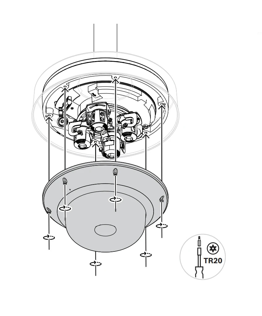 BOSCH V_NDA7050PIPW-PLACA DE INTERFAZ COLGANTE, 275MM-Refacciones - Videovigilancia-BOSCH-Bsai Seguridad & Controles