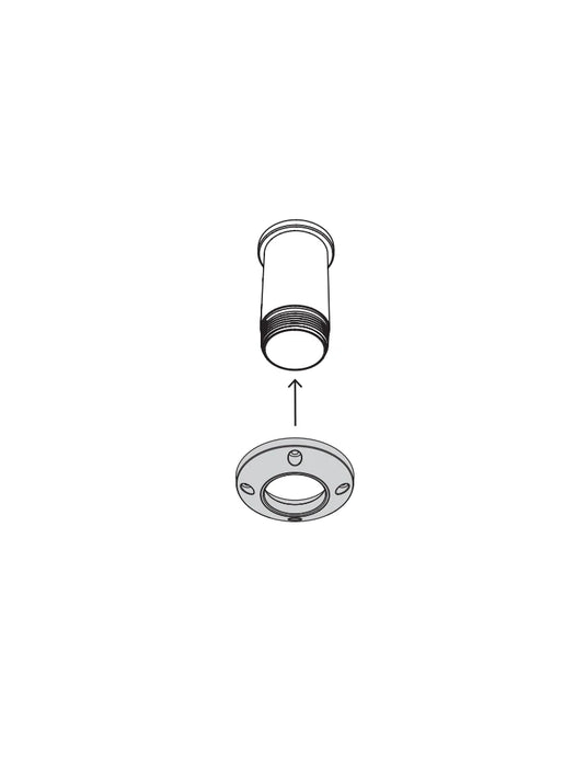 BOSCH V_NDAUPMTS - SOPORTE TUBO COLGANTE, 4" (11CM)-Soporte y Montaje-BOSCH-RBM0430067-Bsai Seguridad & Controles