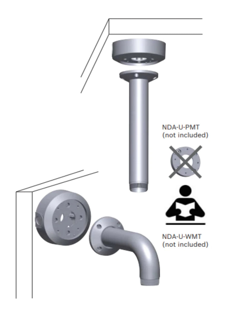 BOSCH V_NDAUPSMB - CAJA DE MONTAJE EN SUPERFICIE SMB PARA MONTAJE EN PARED O TUBERIA-Soporte y Montaje-BOSCH-Bsai Seguridad & Controles