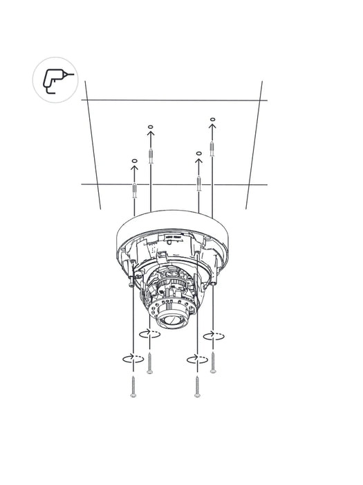 BOSCH V_NDE4512AL -DOMO FIJO 2MP HDR 3-9MM IR IP66-Domo-BOSCH-RBM0040029-Bsai Seguridad & Controles