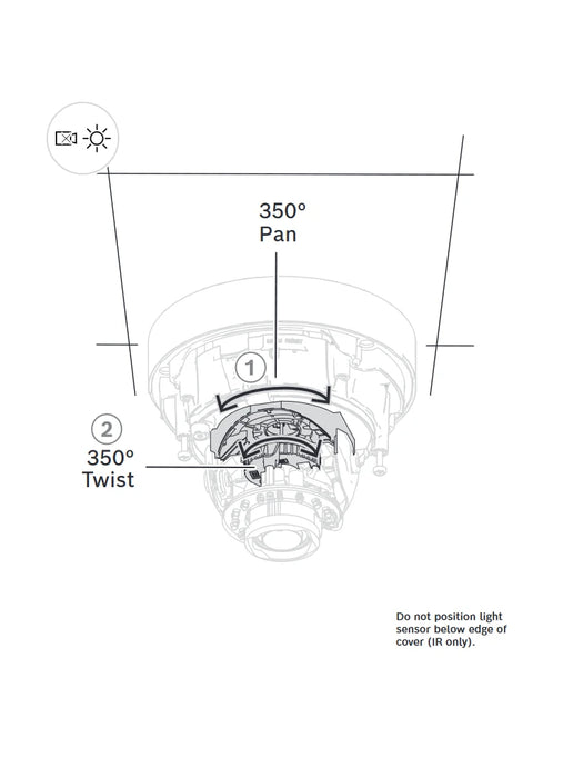 BOSCH V_NDE4512AL -DOMO FIJO 2MP HDR 3-9MM IR IP66-Domo-BOSCH-RBM0040029-Bsai Seguridad & Controles