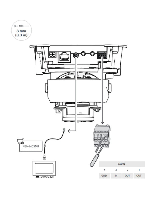 BOSCH V_NDE5503A - DOMO FIJO 5MP HDR 4-10MM AUTO IP66-Domo-BOSCH-RBM0040037-Bsai Seguridad & Controles