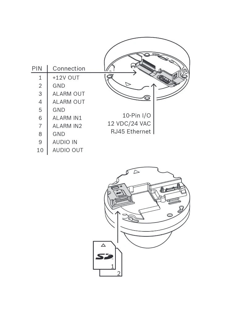 BOSCH V_NDE8512R - DOMO FIJO 2MP HDR 3-9MM PTRZ IP66-PTZ-BOSCH-Bsai Seguridad & Controles