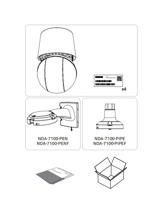 BOSCH V_NDP7604Z12L - PTZ 8MP 12X IP66 PENDANT IR 200M AUTODOME 7100I-PTZ-BOSCH-RBM0060025-Bsai Seguridad & Controles