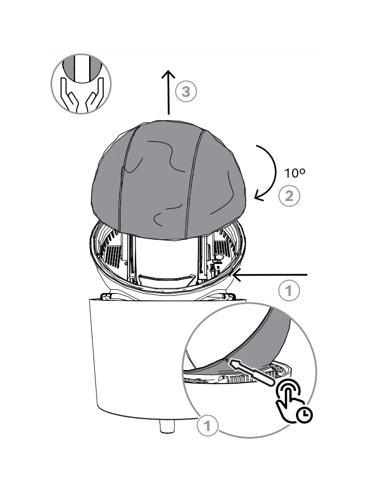 BOSCH V_NDP7604Z12L - PTZ 8MP 12X IP66 PENDANT IR 200M AUTODOME 7100I-PTZ-BOSCH-Bsai Seguridad & Controles