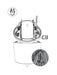 BOSCH V_NDP7604Z12L - PTZ 8MP 12X IP66 PENDANT IR 200M AUTODOME 7100I-PTZ-BOSCH-RBM0060025-Bsai Seguridad & Controles