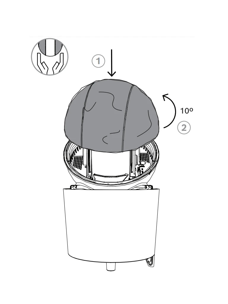 BOSCH V_NDP7604Z12L - PTZ 8MP 12X IP66 PENDANT IR 200M AUTODOME 7100I-PTZ-BOSCH-Bsai Seguridad & Controles