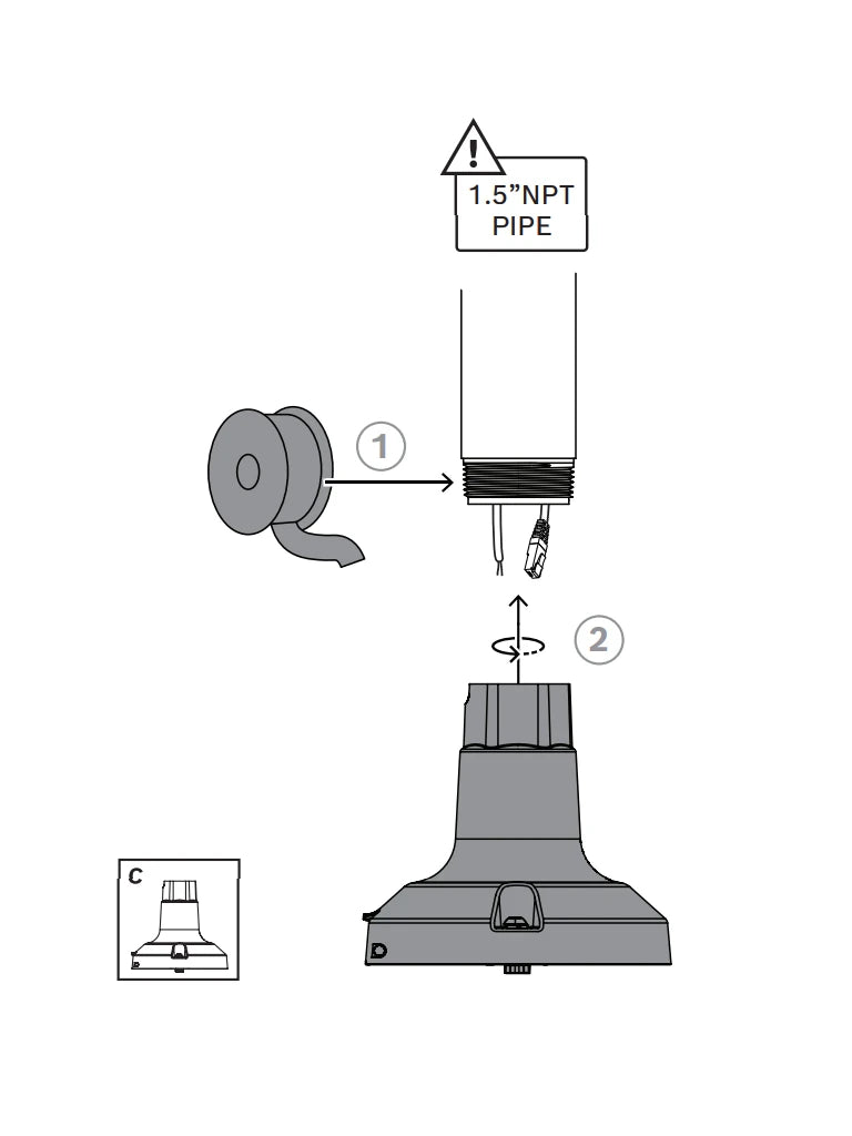 BOSCH V_NDP7604Z12L - PTZ 8MP 12X IP66 PENDANT IR 200M AUTODOME 7100I-PTZ-BOSCH-Bsai Seguridad & Controles