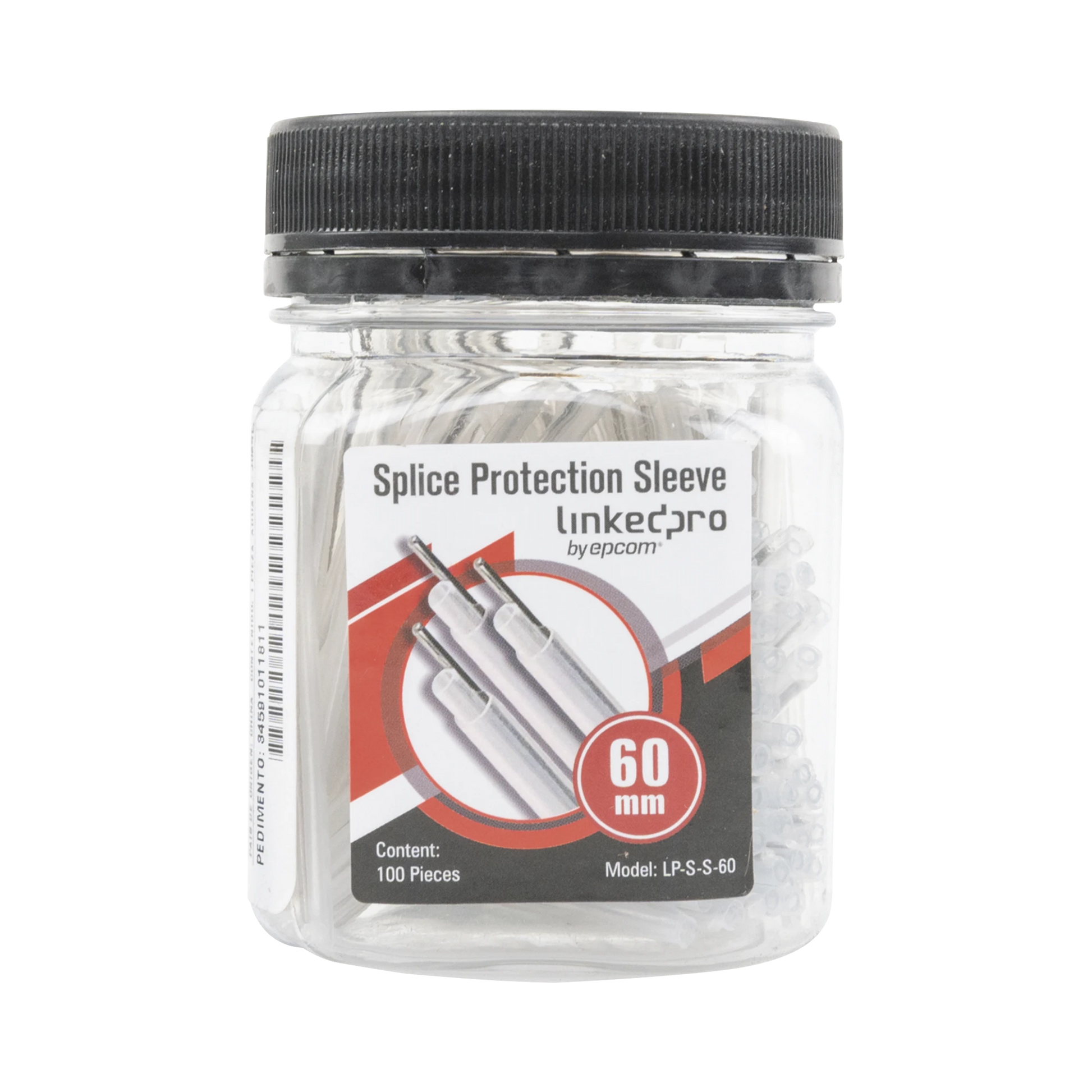 BOTE CON 100 MANGAS PARA FUSIÓN DE FIBRA ÓPTICA DE 60 MM-Herramientas-LINKEDPRO BY EPCOM-Bsai Seguridad & Controles