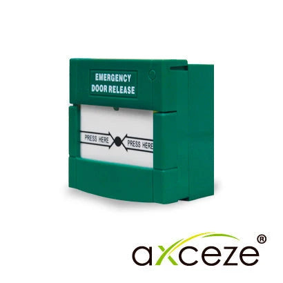BOTON DE EMERGENCIA CON RESTABLECIMIENTO POR MEDIO DE LLAVE MODELO AX-CPOINT DE AXCEZE-Tarjetas y Botones-AXCEZE-Bsai Seguridad & Controles