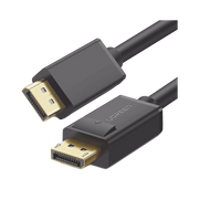 CABLE DISPLAYPORT 1.2 MACHO A MACHO/ LONGITUD 3M / VERSIÓN DP1.2 / SOPORTA 4K@60HZ; 2K@144HZ / SOPORTA 3D / COLOR PROFUNDO DE 8 Y 10 BITS / BLINDAJE INTERNO MÚLTIPLE / COBRE ESTAÑADO 28AWG / BOTÓN DE LIBERACIÓN-Cables y Conectores-UGREEN-Bsai Seguridad & Controles