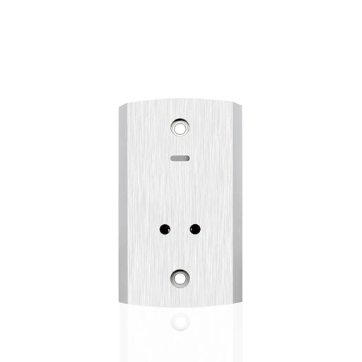 BOTON DE PERTICION DE SALIDA AX-B140 FORMATO VERTICAL CUBIERTA METALICA GRADO DE PROTECCIÓN IP68 SOPORTA EXTERIOR TIENE LED INDICADOR DE ESTADO SE PUDEN AJUSTAR LA DISTANCIA DE ACTIVACIÓN Y EL RETARDO PARA ABRIR LA PUERTA-Accesorios-AXCEZE-AX-B140-Bsai Seguridad & Controles