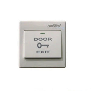 BOTÓN LIBERADOR AXCEZE AX-B40 BOTÓN TIPO PUSH FABRICADO EN PLASTICO INCLUYE BASE MEDIDAS 86X86X25 MM CONEXIÓN A 2 HILOS CUENTA CON EL ESTADO N.O.-Tarjetas y Botones-AXCEZE-Bsai Seguridad & Controles