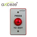 BOTON LIBERADOR PUSH TIPO HONGO AXCEZE AX-B70R EN ALUMINIO CUENTA CON LOS ESTADOS NO, NC-Tarjetas y Botones-AXCEZE-Bsai Seguridad & Controles