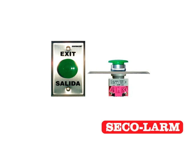 BOTON LIBERADOR TIPO HONGO SD-7201GCPE1Q SECO-LARM SD-7201GCPE1Q INCLUYE DOS CONTACTOS SEPARADOS ABIERTO Y CERRADO-Tarjetas y Botones-ENFORCER SECOLARM-Bsai Seguridad & Controles