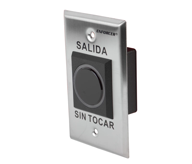 BOTÓN SIN CONTACTO ILUMINADO NORMALMENTE ABIERTO Y CERRADO-Acceso-ENFORCER SECOLARM-Bsai Seguridad & Controles