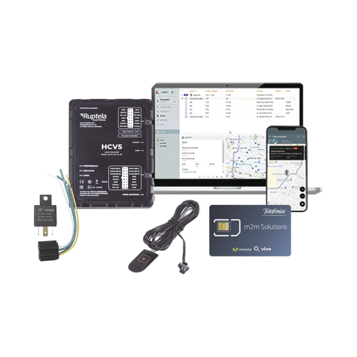 KIT DE LOCALIZADOR 4G LTE CATM1/ INCLUYE 1 MICROSIM25GPS Y SERVICIO DE DATOS POR 1 AÑO / 1 EPCOMGPSMENSUAL / RELAY / BOTÓN SOS-IoT, GPS y Telemática-RUPTELA-HCV5KIT2-Bsai Seguridad & Controles