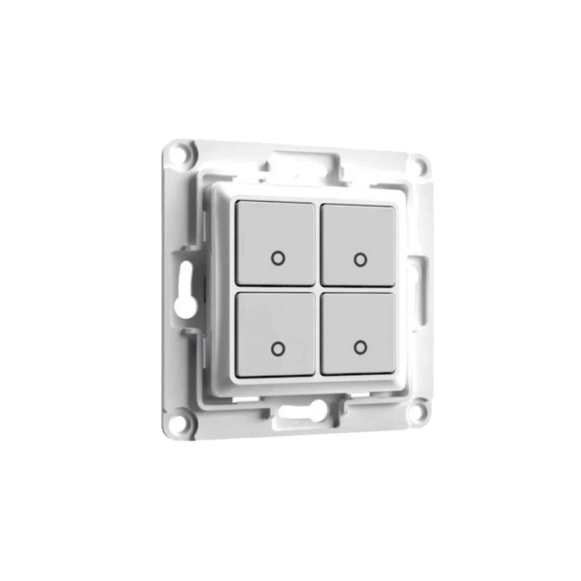 BOTONERA 4 ESCENAS, PARA INTEGRACIÓN CON EL MODELO SHELLYPLUSI4-Automatización - Casa Inteligente-SHELLY-Bsai Seguridad & Controles