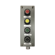 BOTONERA CUÁDRUPLE DE USO RUDO-Sirenas / Bocinas / Controladores-FEDERAL SIGNAL INDUSTRIAL-Bsai Seguridad & Controles