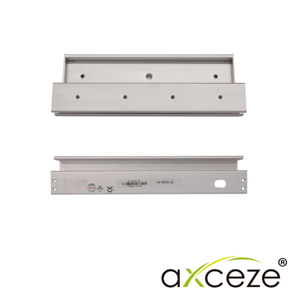 BRACKET TIPO GZ AXCEZE AX-M620-GZ PARA PUERTA Y MARCO DE CRISTAL COMPATIBLE CON LA SERIE DE ELECTROIMANES M620-Cerraduras-AXCEZE-Bsai Seguridad & Controles